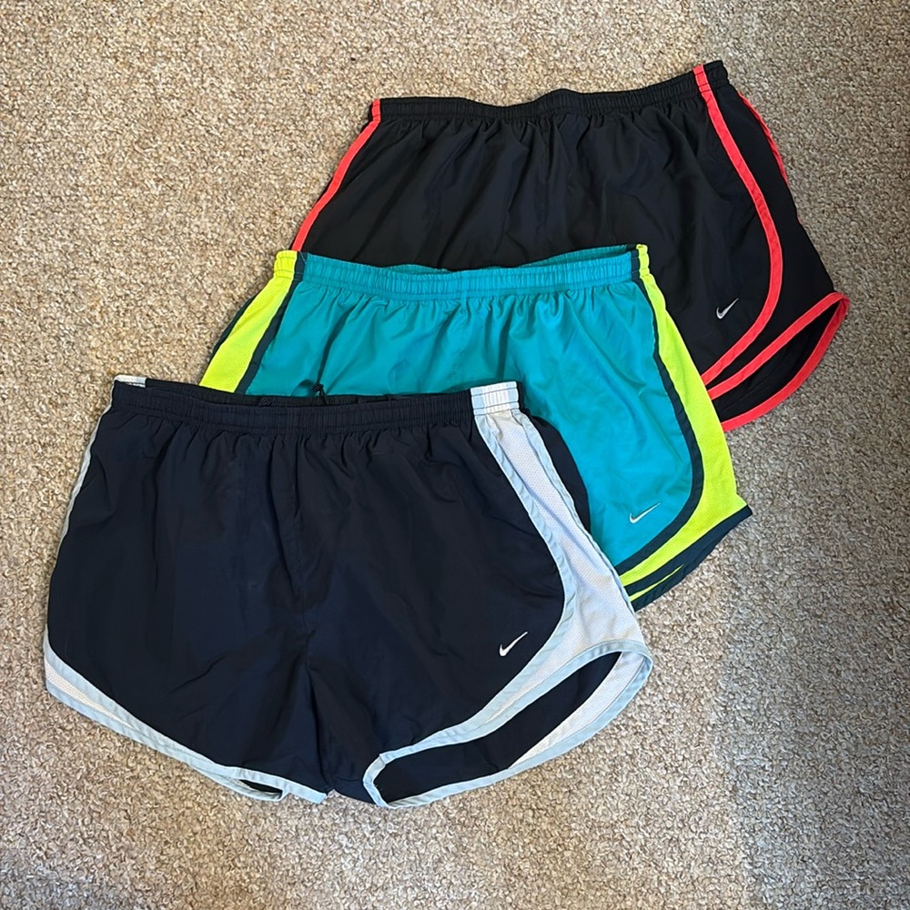 3 Nike Running Shorts